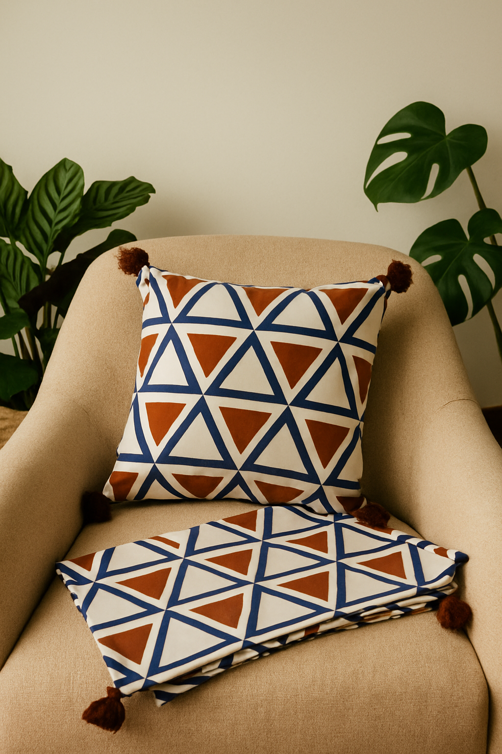 Tribhuj - Cushion Covers